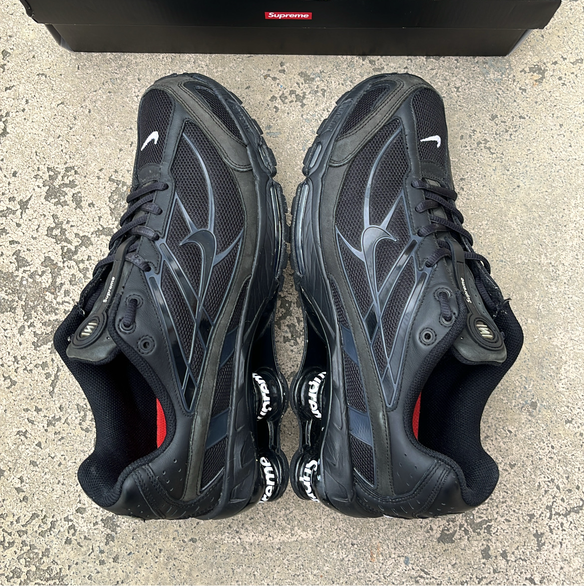 Shox Supreme Black - EU45 / US11 / UK10