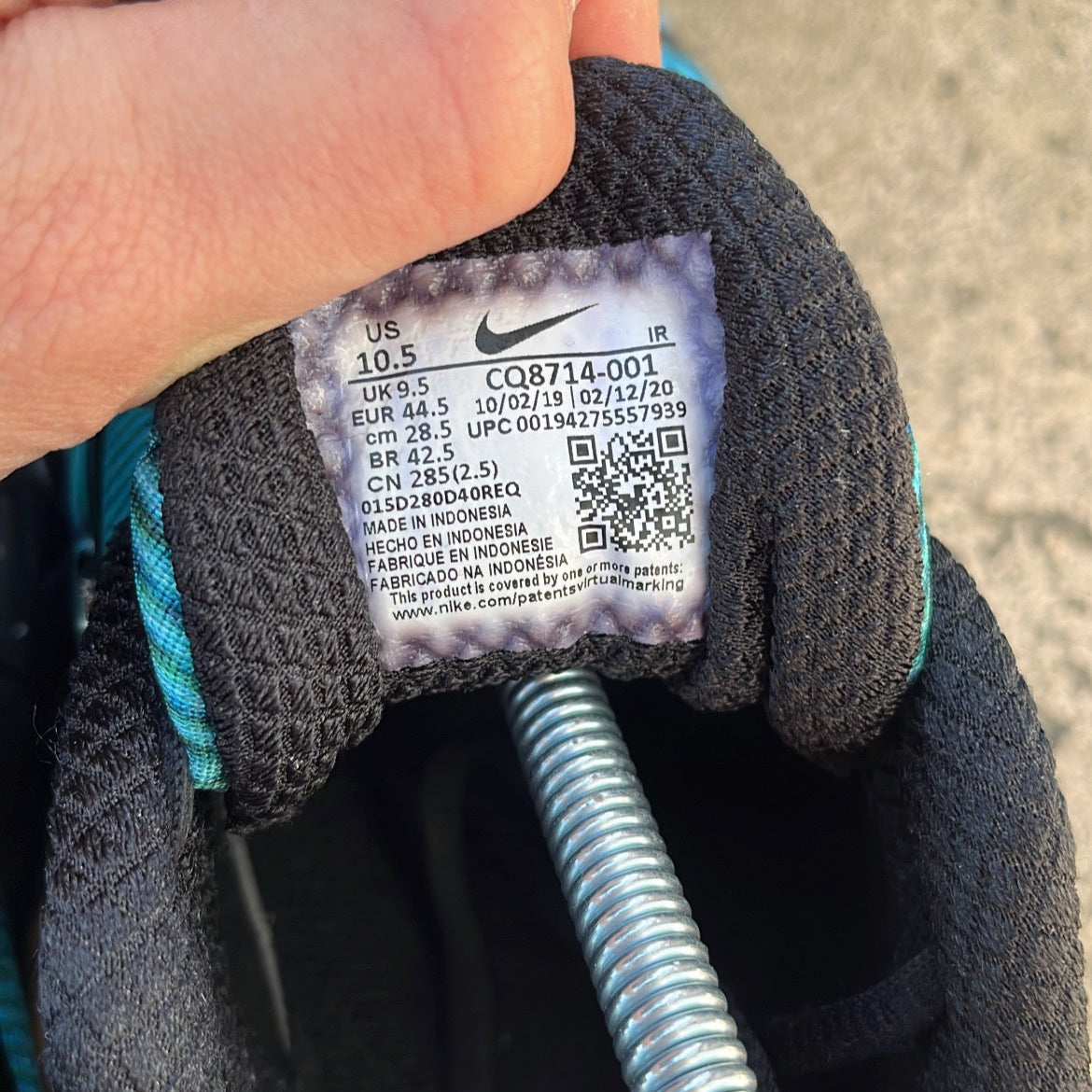 Air Max Skepta Blue - EU44.5 / US10.5 / UK9.5