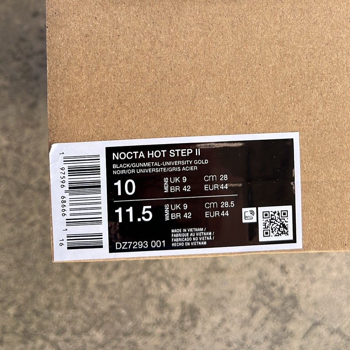 Nocta Hot Step 2 Black - EU44 / US10 / UK9