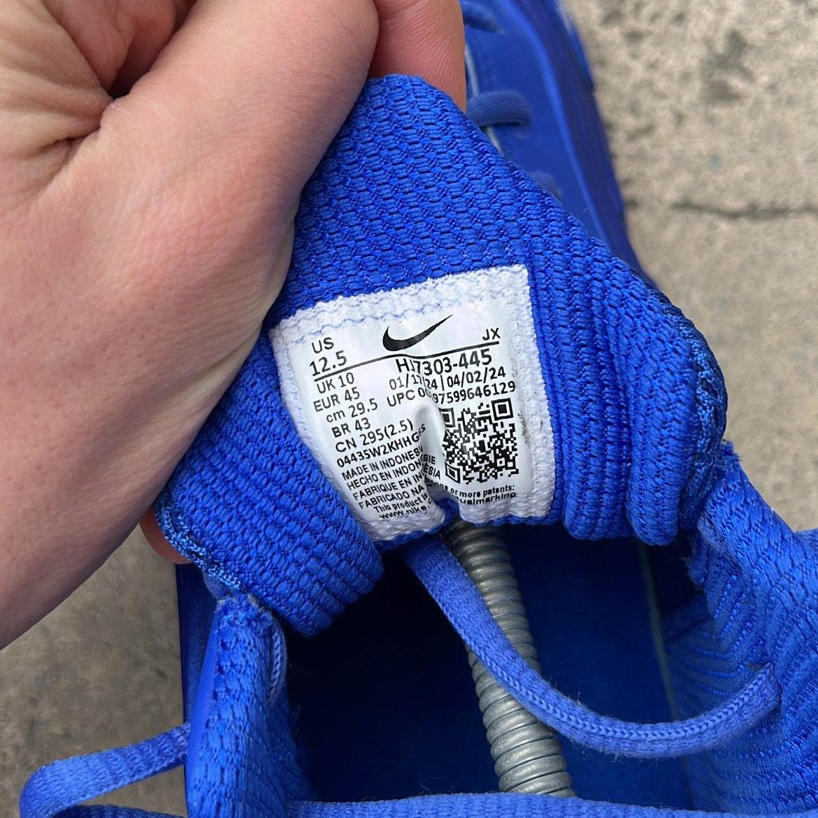 Shox R4 Racer Blue - EU45 / US11 / UK10