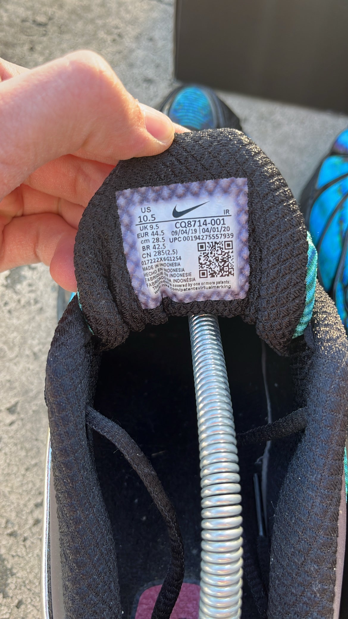 Air Max Skepta Blue - EU44.5 / US 10.5 / UK 9.5