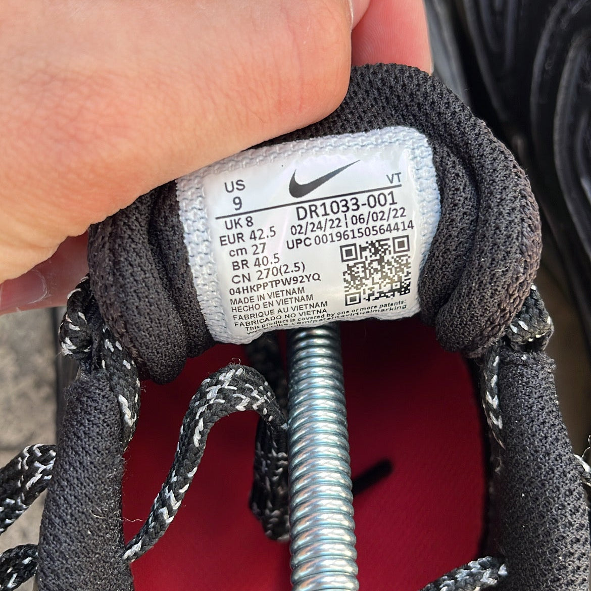 Air Max 98TL Supreme Black - EU42.5 / US9 / UK8