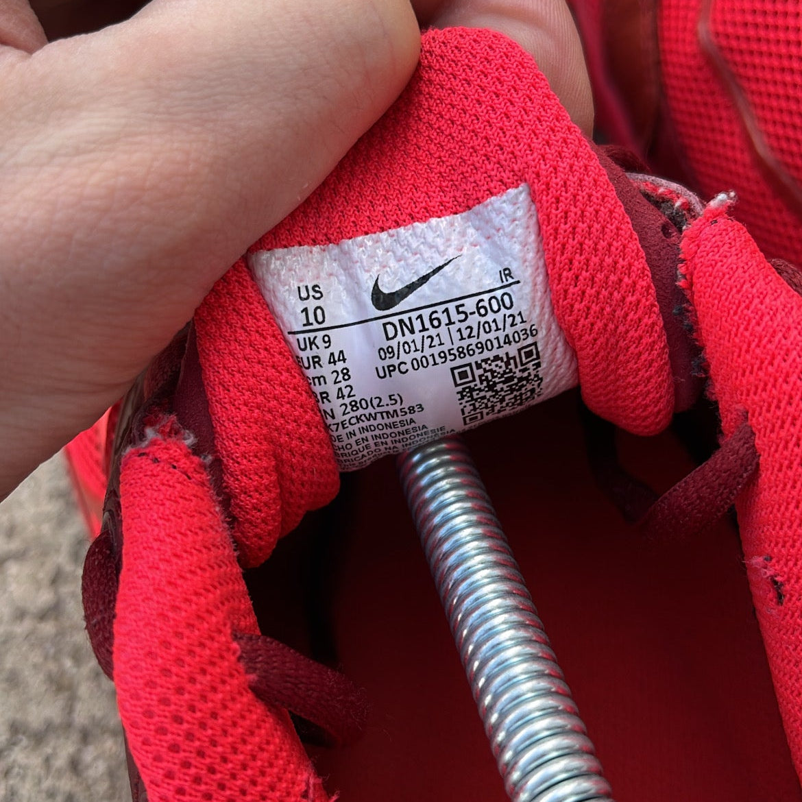 Shox Supreme Red - EU44 / US10 / UK9
