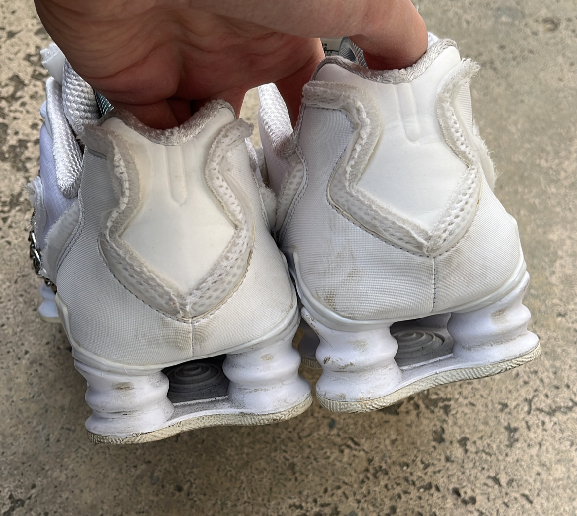 Shox CDG White - EU42 / US8.5 / UK7.5