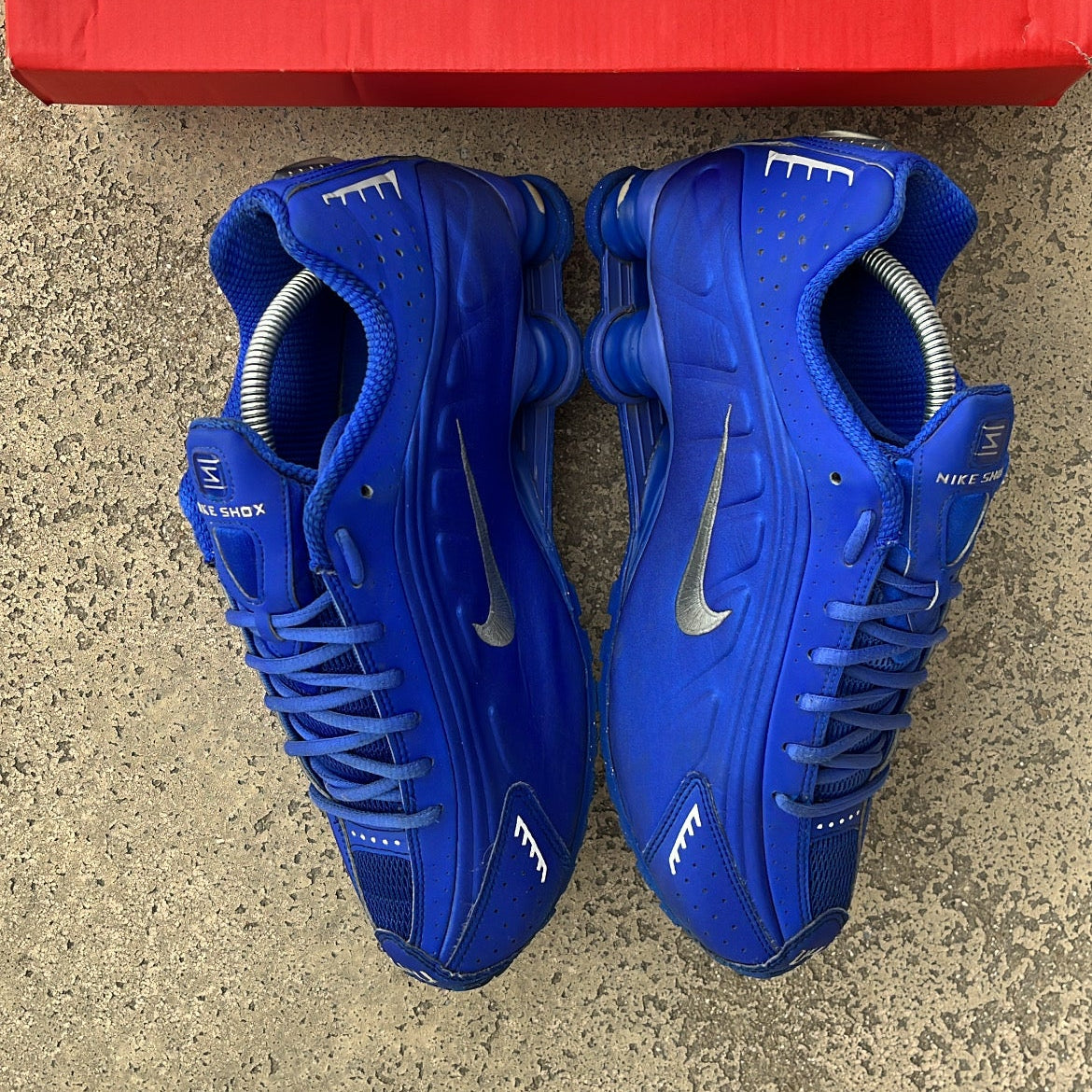 Shox R4 Racer Blue - EU42.5 / US9 / UK8