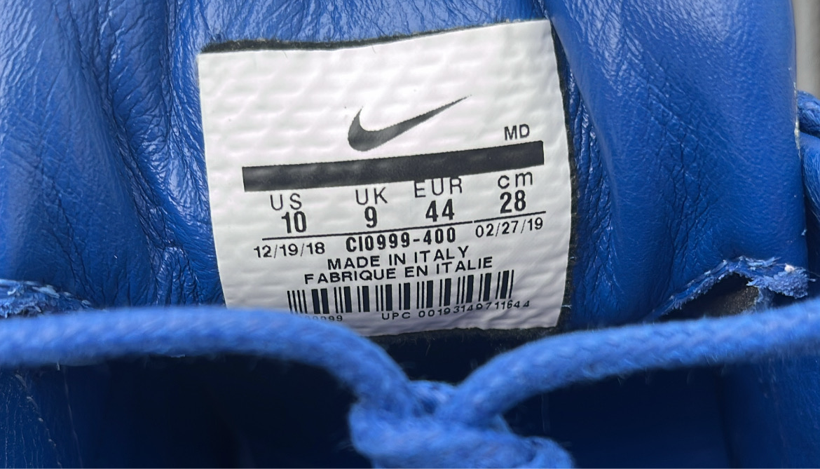 Air Max 95 Supreme Blue - EU44 / US10 / UK9