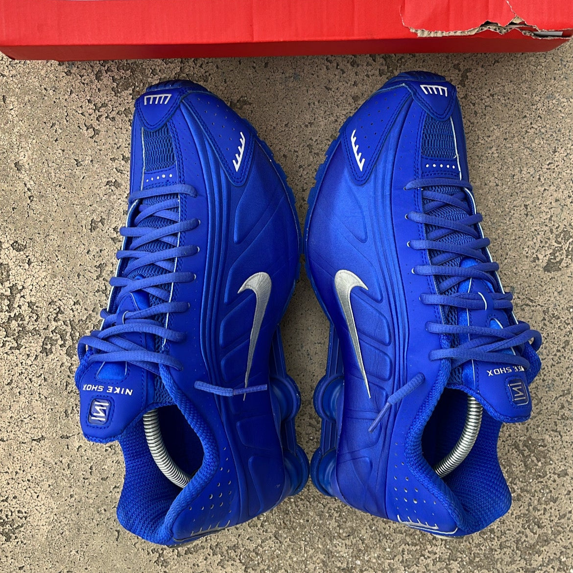 Shox R4 Racer Blue - EU44 / US10 / UK9