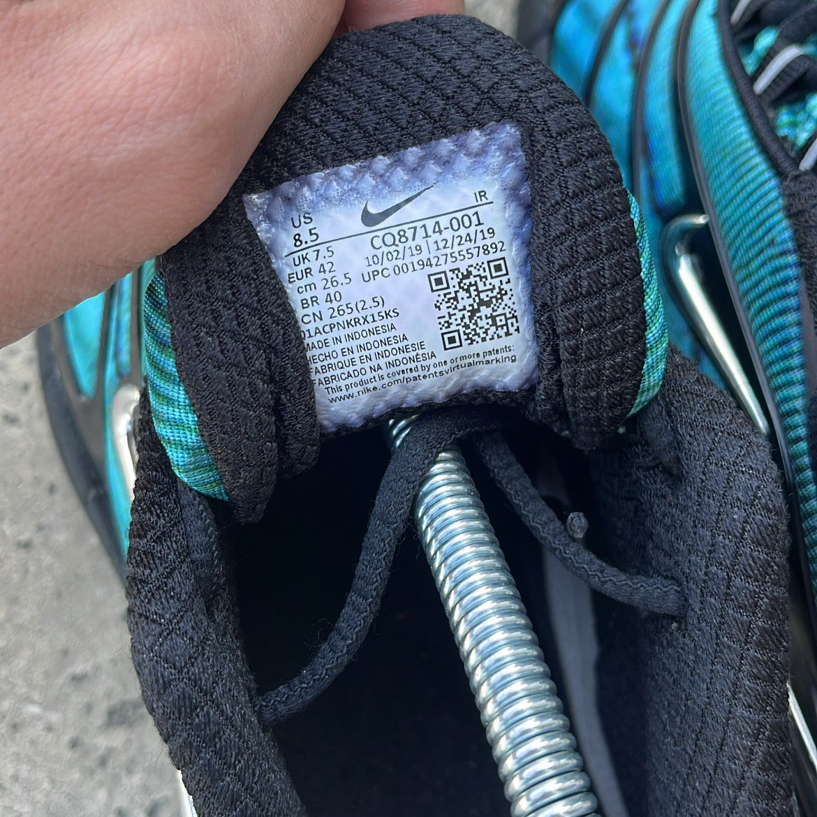 Air Max Skepta Blue - EU42 / US8.5 / UK7.5