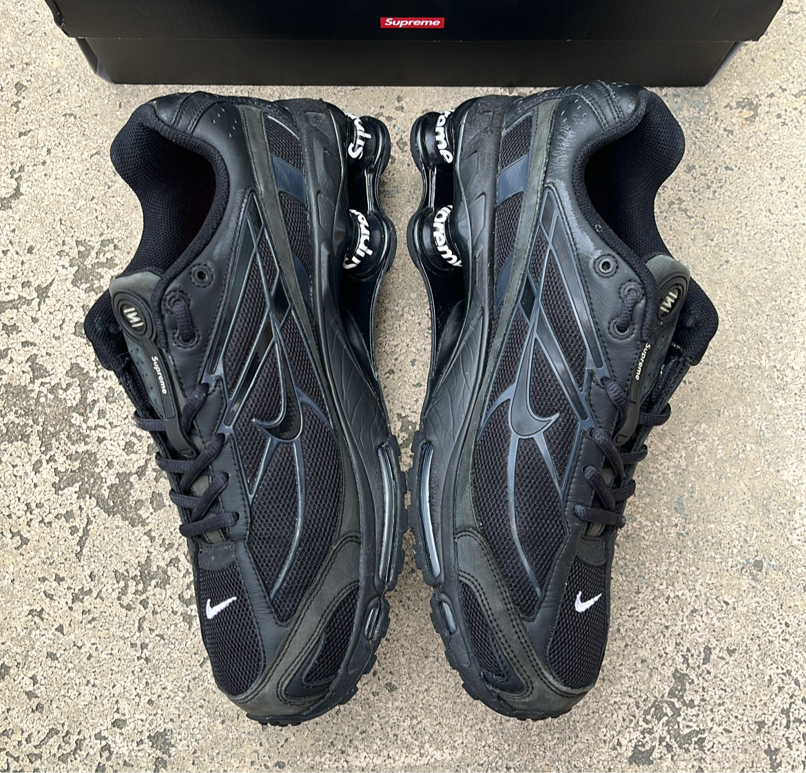 Shox Supreme Black - EU45 / US11 / UK10