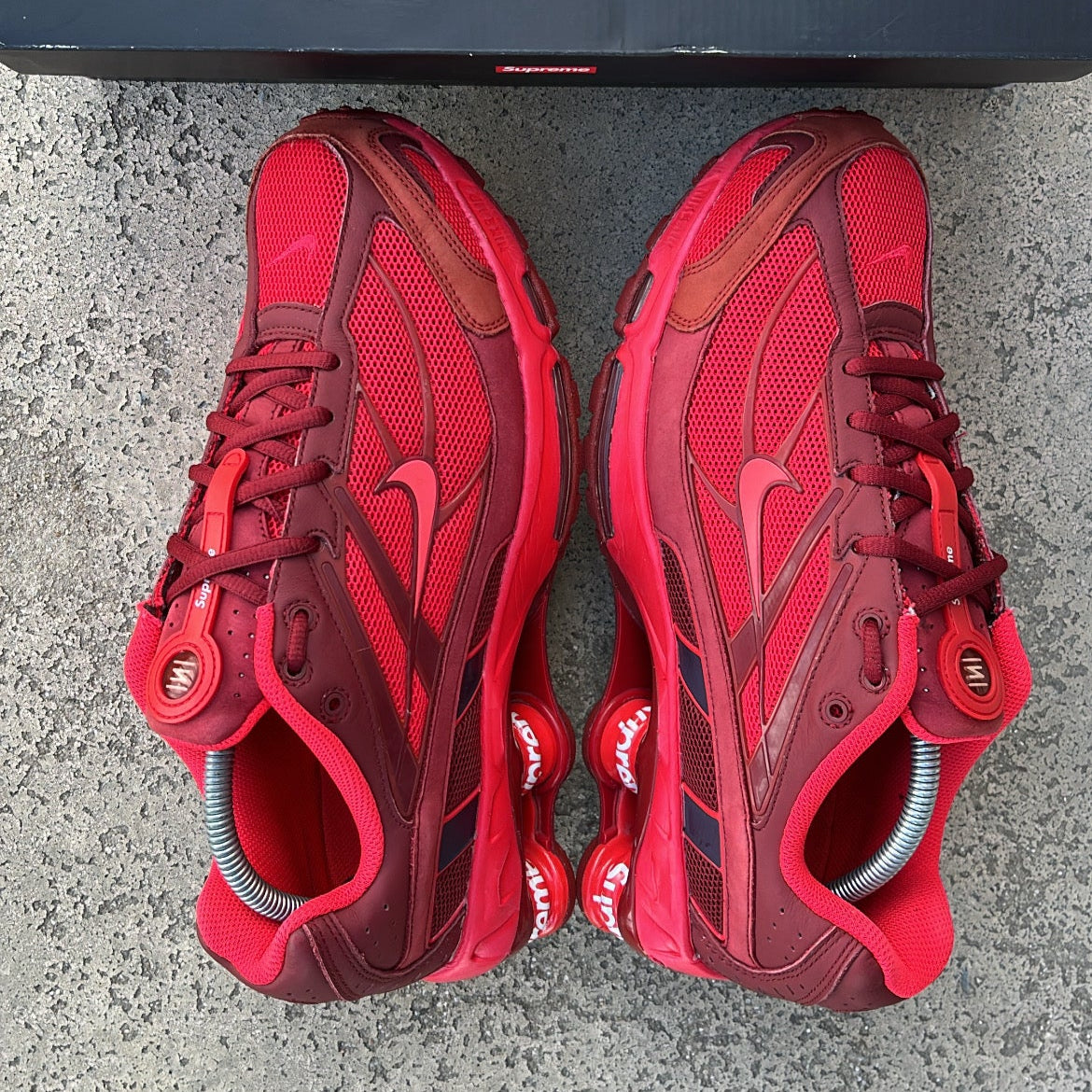 Shox Supreme Red - EU44 / US10 / UK9