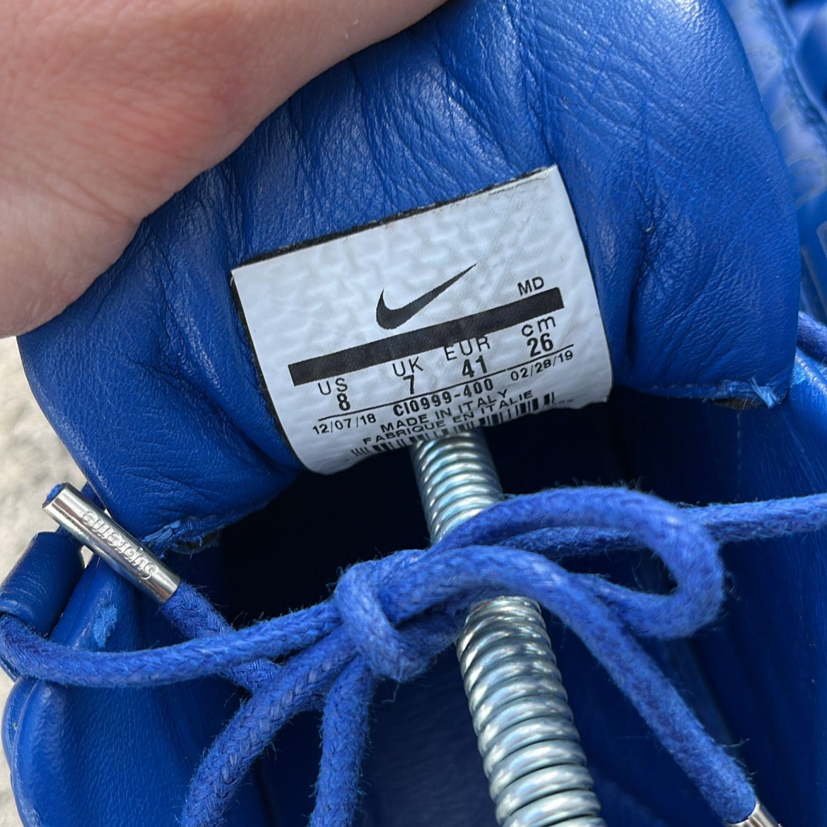 Air Max 95 Supreme Blue - EU41 / US8 / UK7