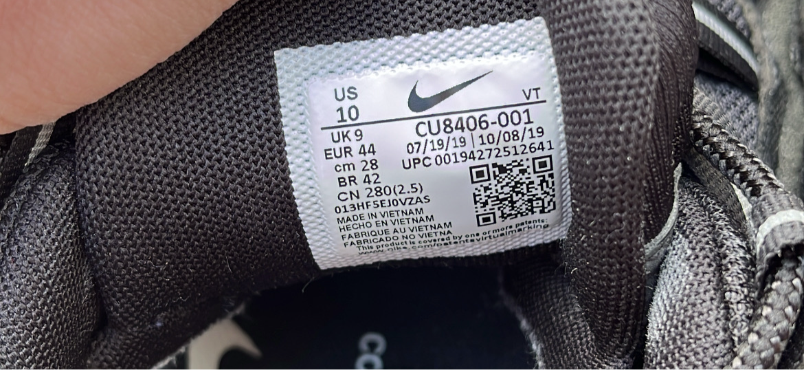 Air Max 95 CDG Black - EU44 / US10 / UK9