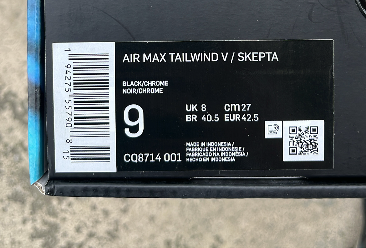 Air Max Skepta Blue - EU42.5 / US9 / UK8