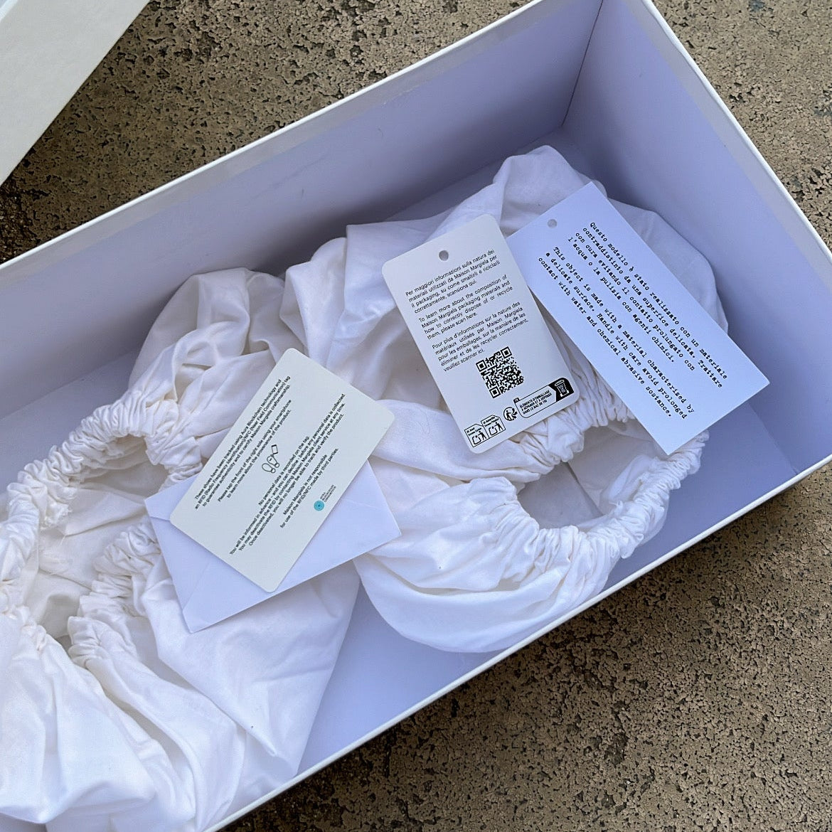 Maison Margiela GAT White Grey - EU44 / US10 / UK9