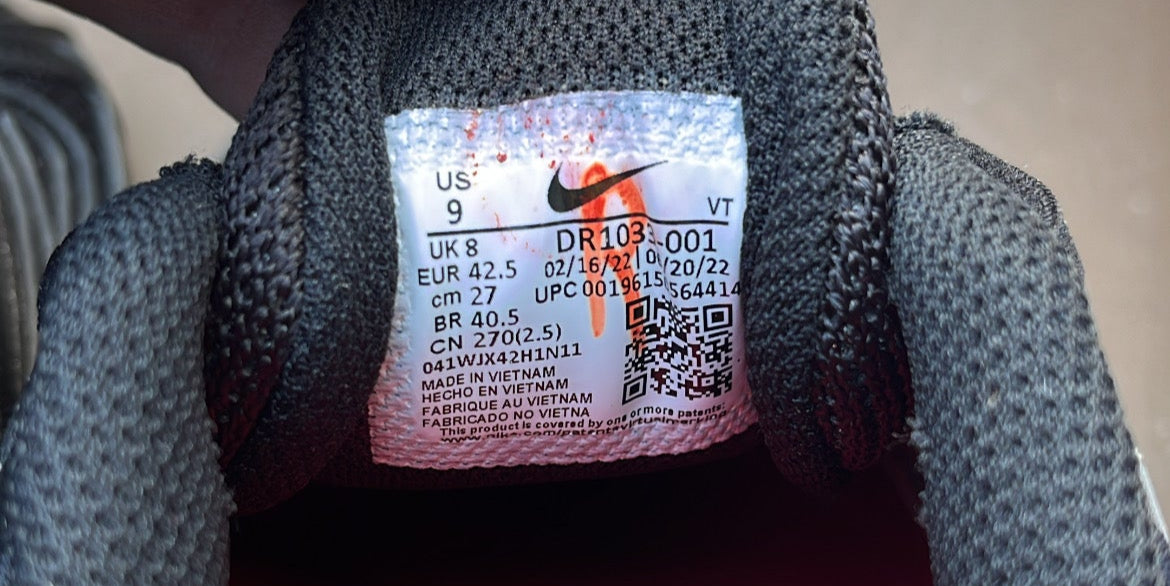 Air Max 98TL Supreme Black - EU42.5 / US9 / UK8