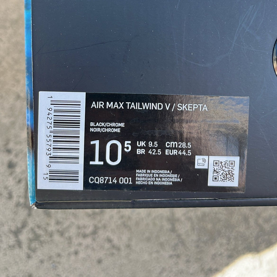 Air Max Skepta Blue - EU44.5 / US10.5 / UK9.5