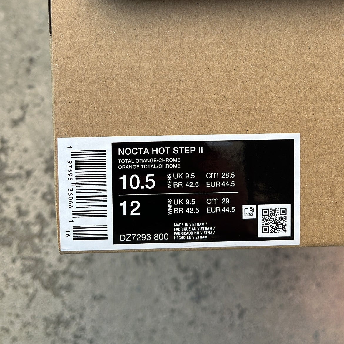 Nocta Hot Step 2 Orange - EU44.5 / US10.5 / UK9.5