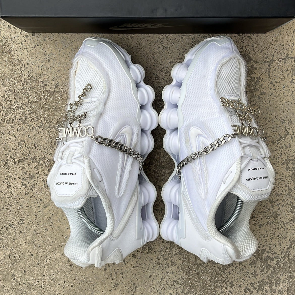 Shox CDG White - EU44.5 / US10.5 / UK9.5