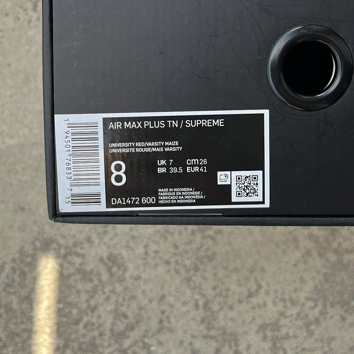 Tn Supreme Red - EU41 / US8 / UK7