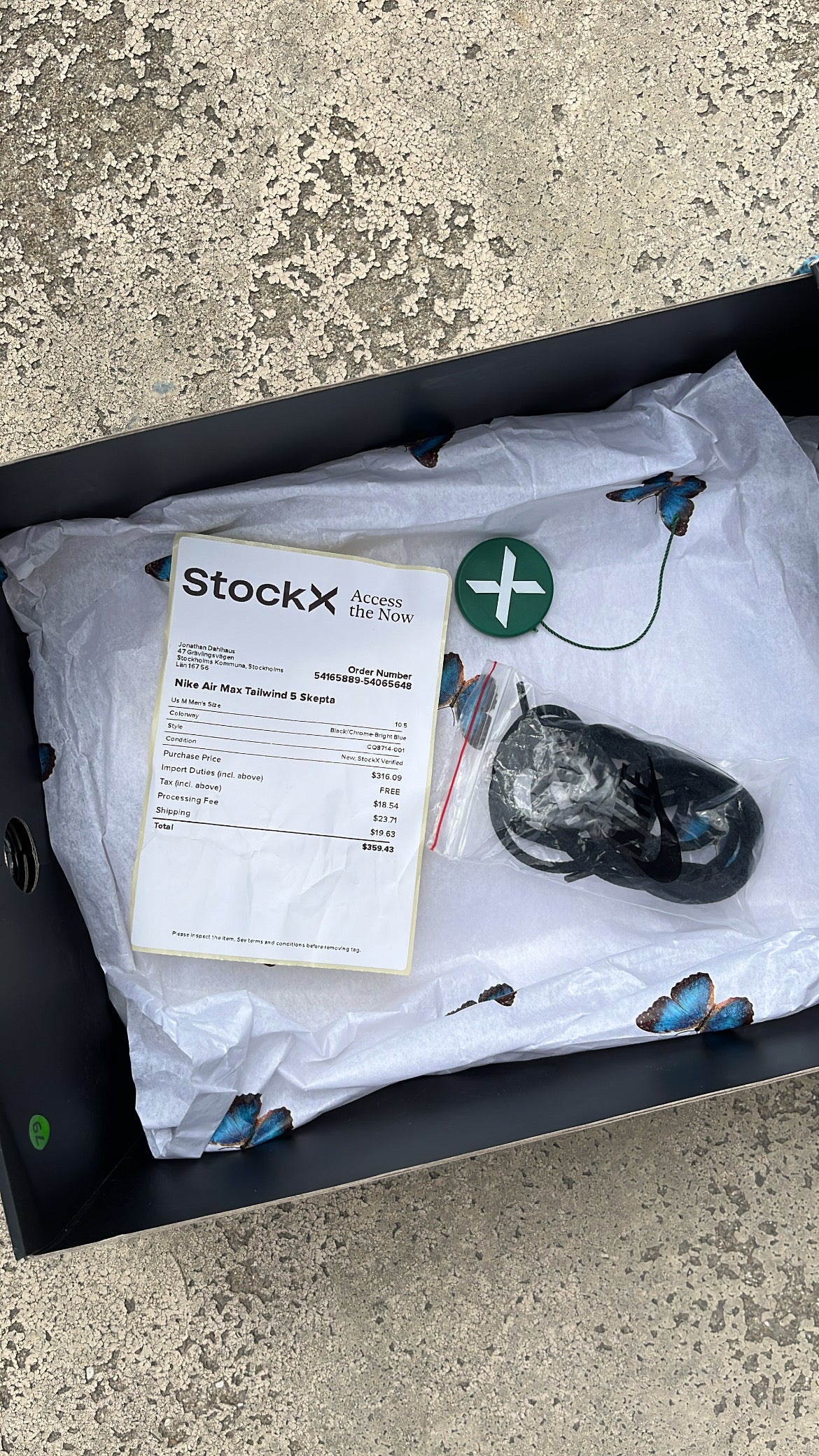 Air Max Skepta Blue - EU44.5 / US10.5 / UK9.5