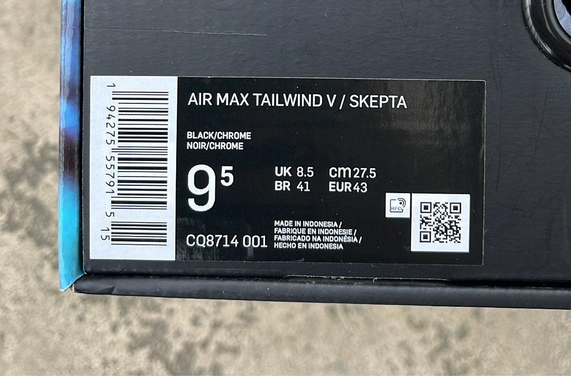 Air Max Skepta Blue - EU43 / US9.5 / UK8.5