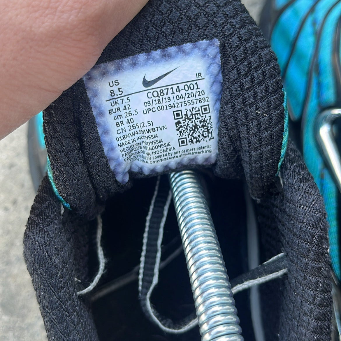 Air Max Skepta Blue - EU42 / US8.5 / UK7.5