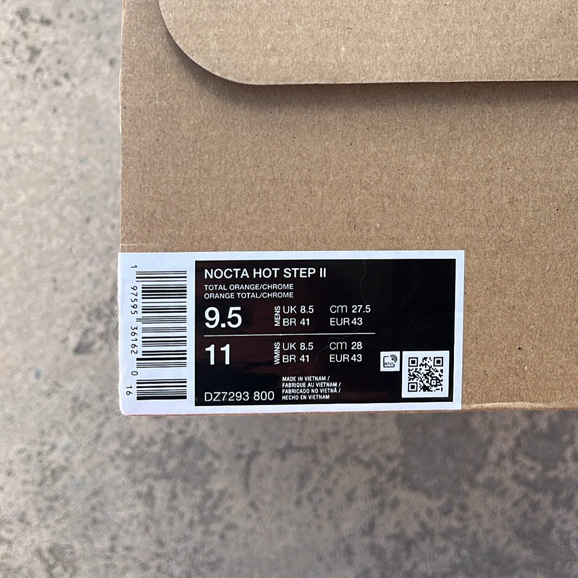 Nocta Hot Step 2 Orange - EU43 / US9.5 / UK8.5