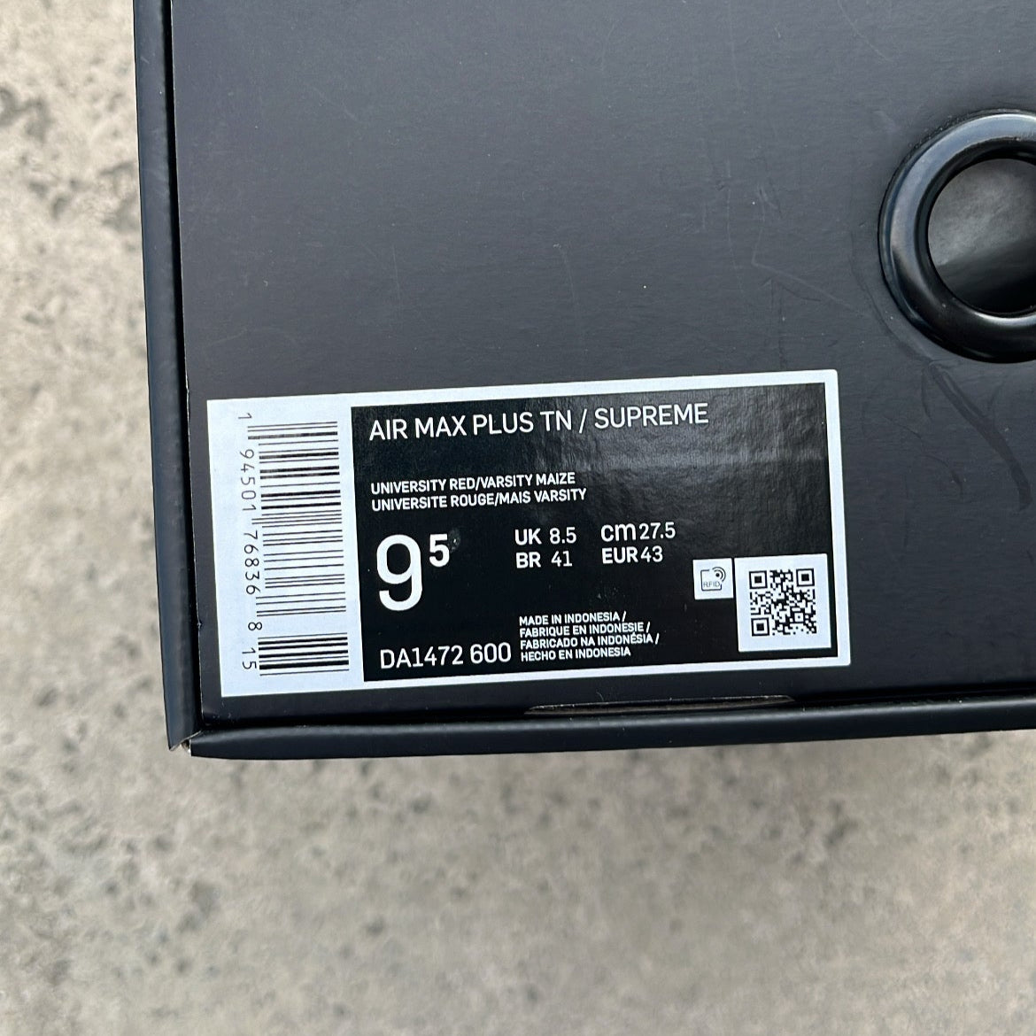 Tn Supreme Red - EU43 / US9.5 / UK8.5