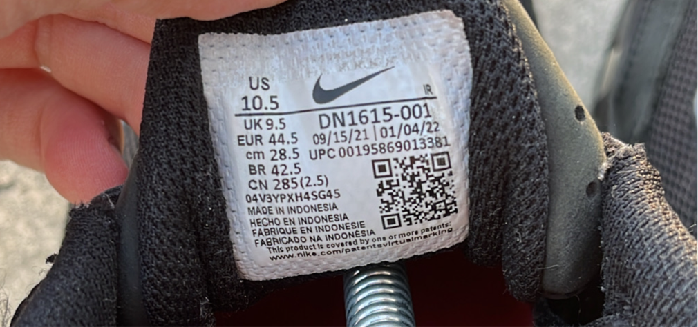 Shox Supreme Black - EU44.5 / US10.5 / UK9.5