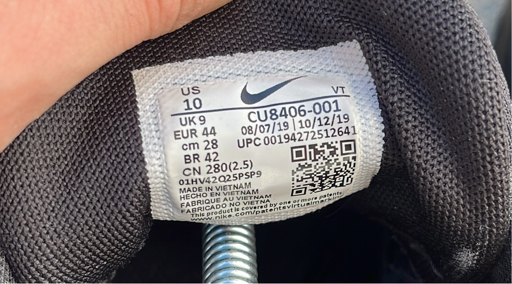 Air Max 95 CDG Black - EU44 / US10 / UK9