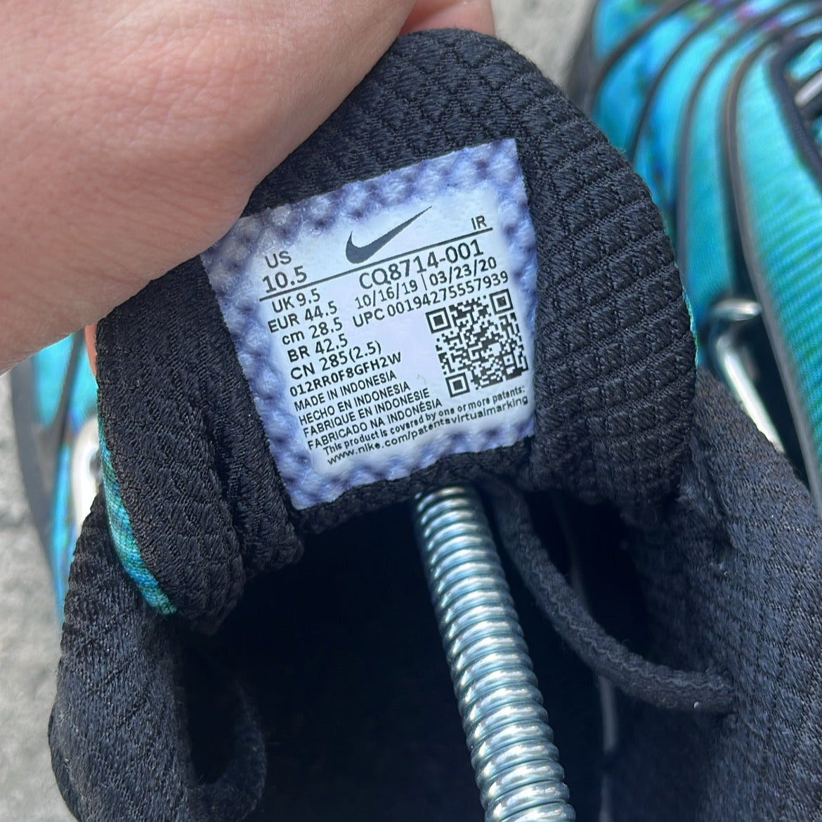 Air Max Skepta Blue - EU44.5 / US10.5 / UK9.5