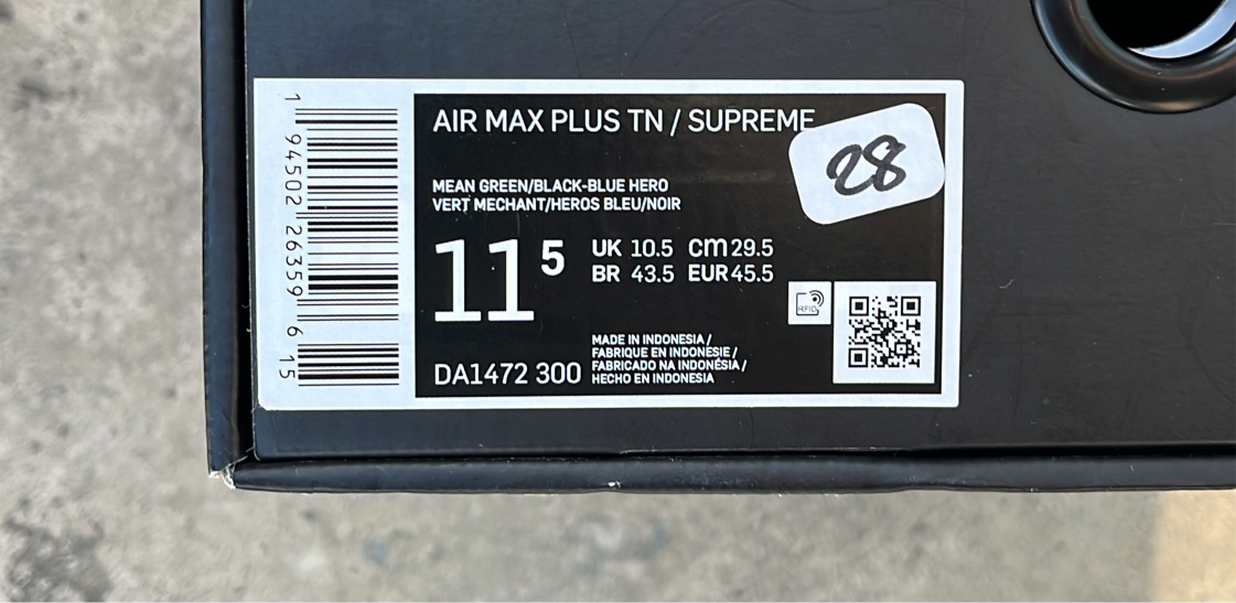 Tn Supreme Green - EU45.5 / US11.5 / UK10.5