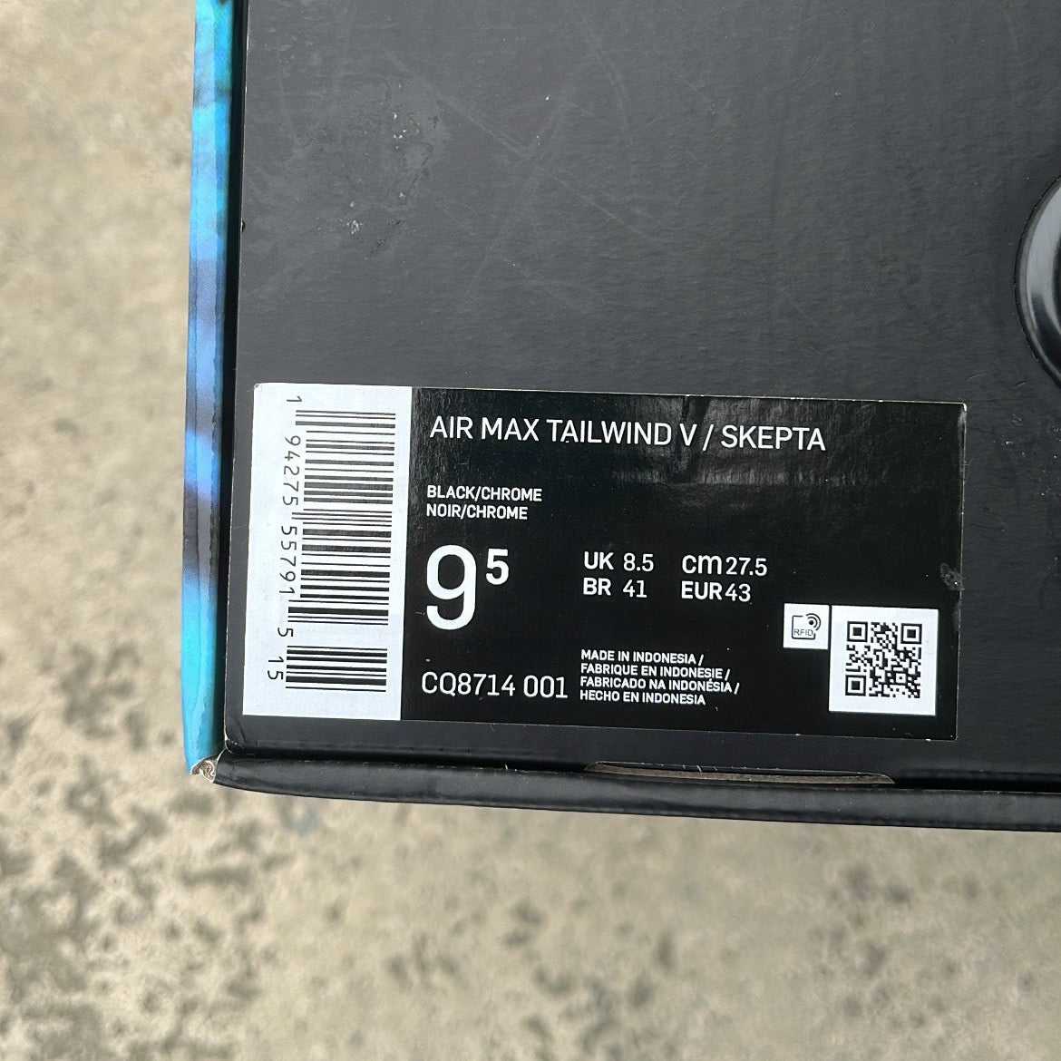 Air Max Skepta Blue - EU43 / US9.5 / UK8.5