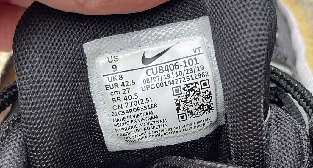 Air Max 95 CDG Grey - EU42.5 / US9 / UK8