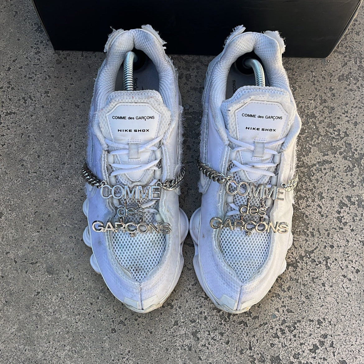 Shox CDG White - EU42 / US8.5 / UK7.5
