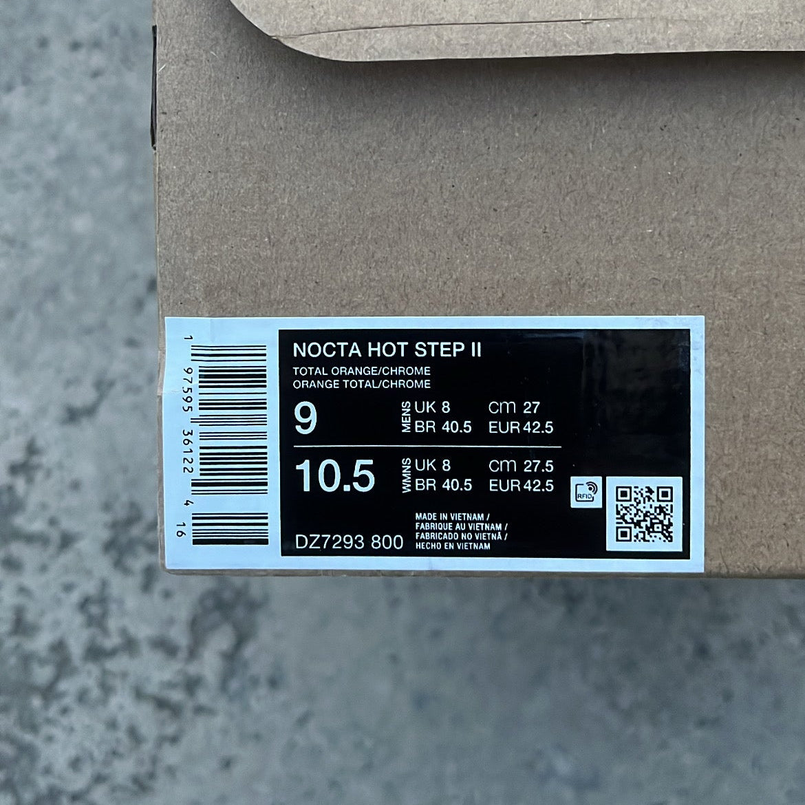 Nocta Hot Step 2 Orange - EU42.5 / US9 / UK8