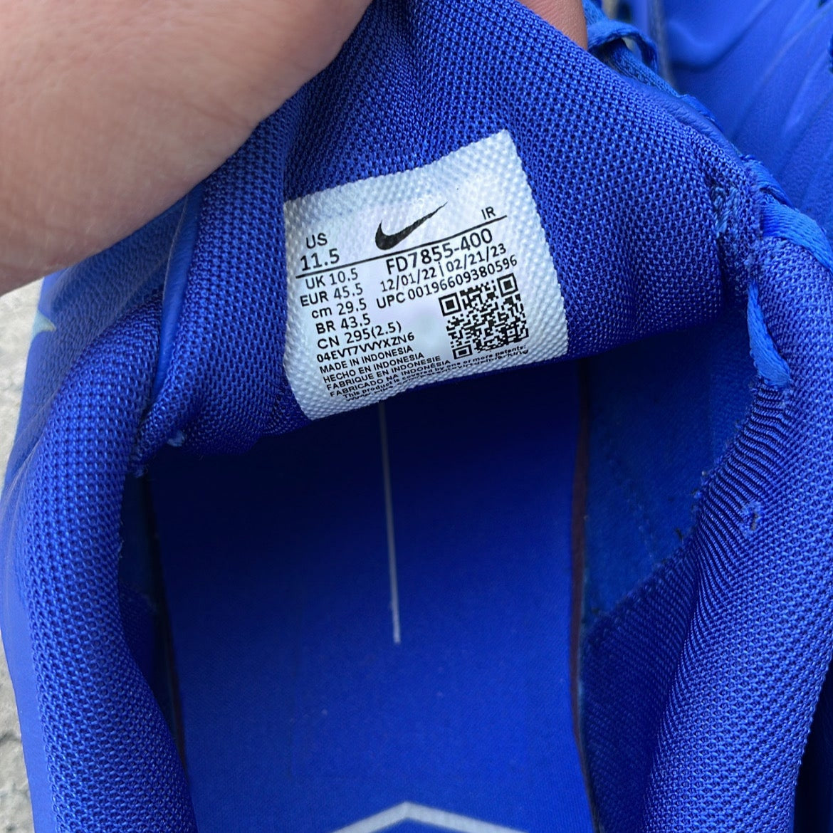 TN A Cold Wall Blue - EU45.5 / US11.5 / UK10.5