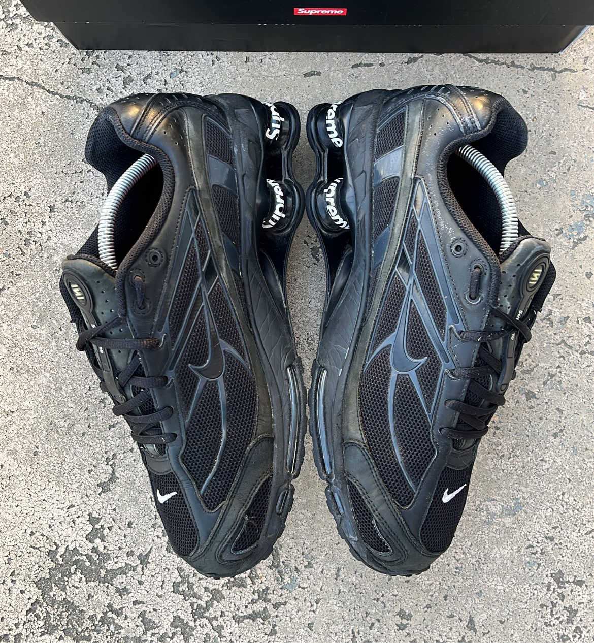 Shox Supreme Black - EU44.5 / US10.5 / UK9.5