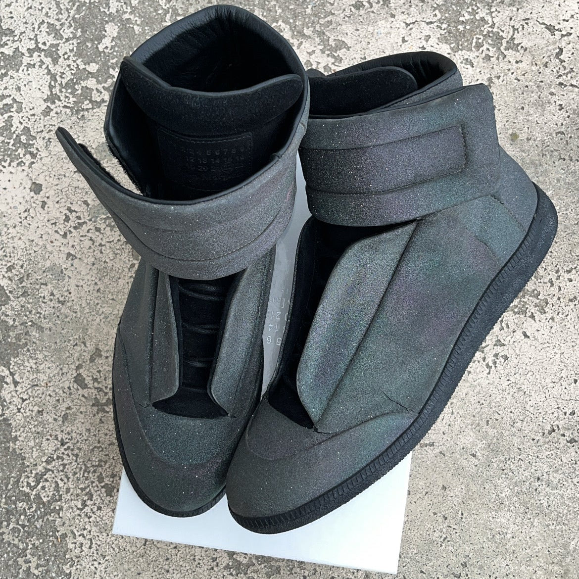 Maison Margiela Future Black Glitter - EU43 / US9.5 / UK8.5