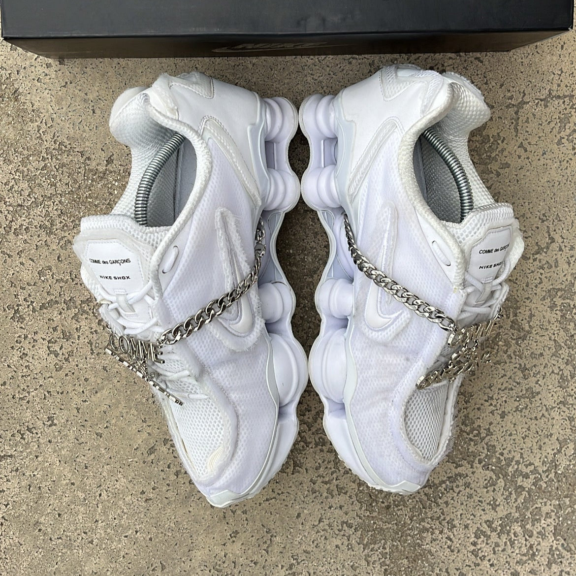 Shox CDG White - EU44.5 / US10.5 / UK9.5