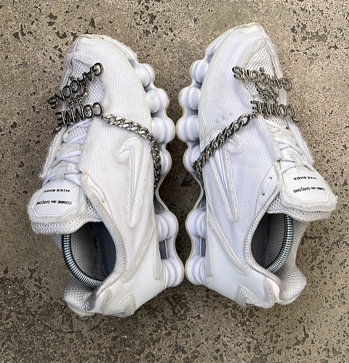 Shox CDG White - EU42 / US8.5 / UK7.5