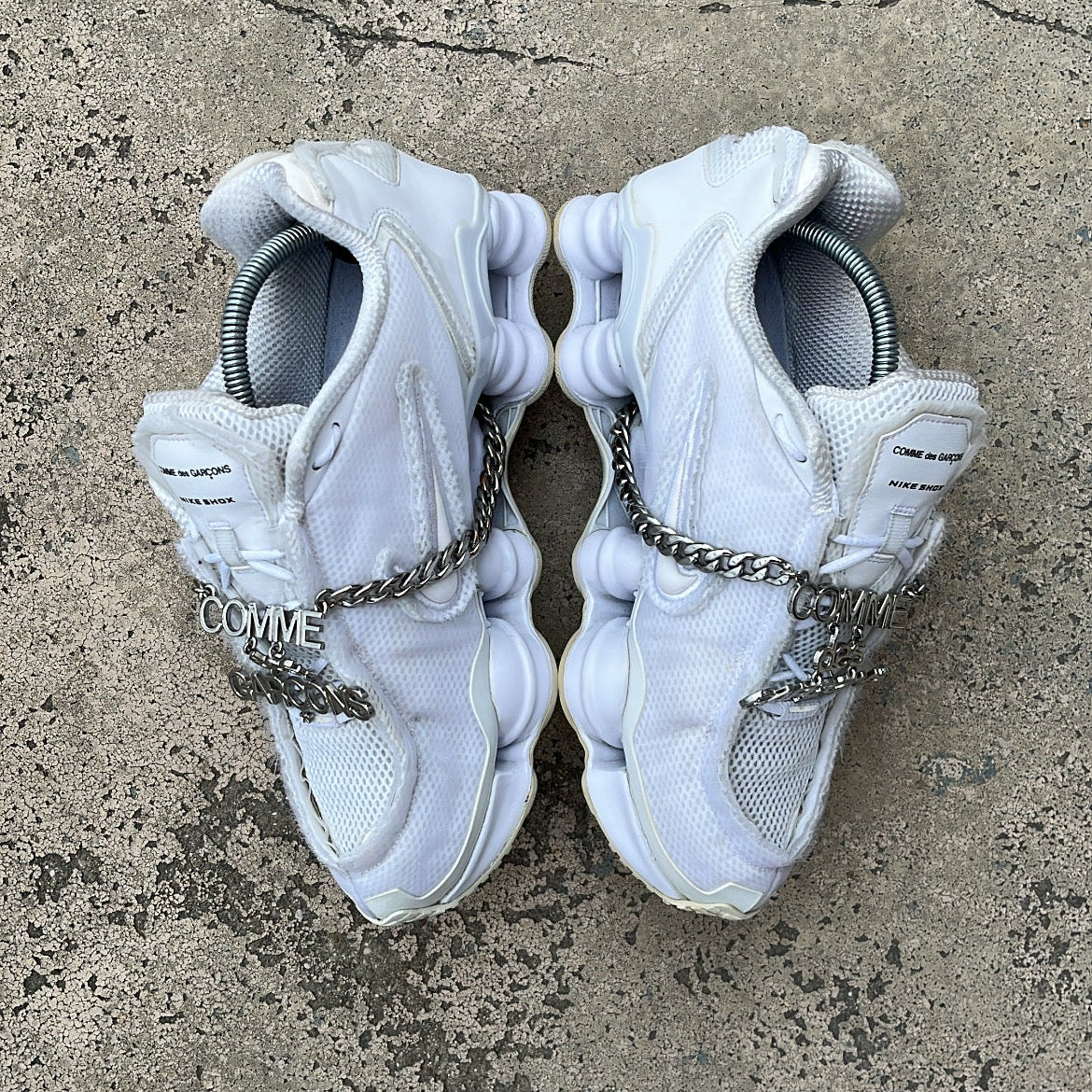 Shox CDG White - EU42 / US8.5 / UK7.5