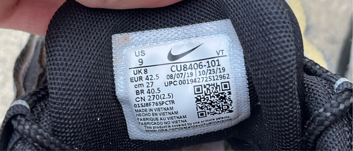 Air Max 95 CDG Grey - EU42,5 / US 9 / UK8