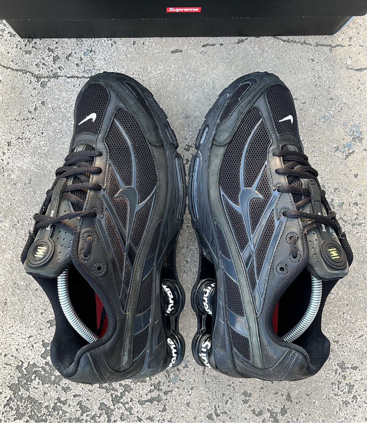 Shox Supreme Black - EU44.5 / US10.5 / UK9.5