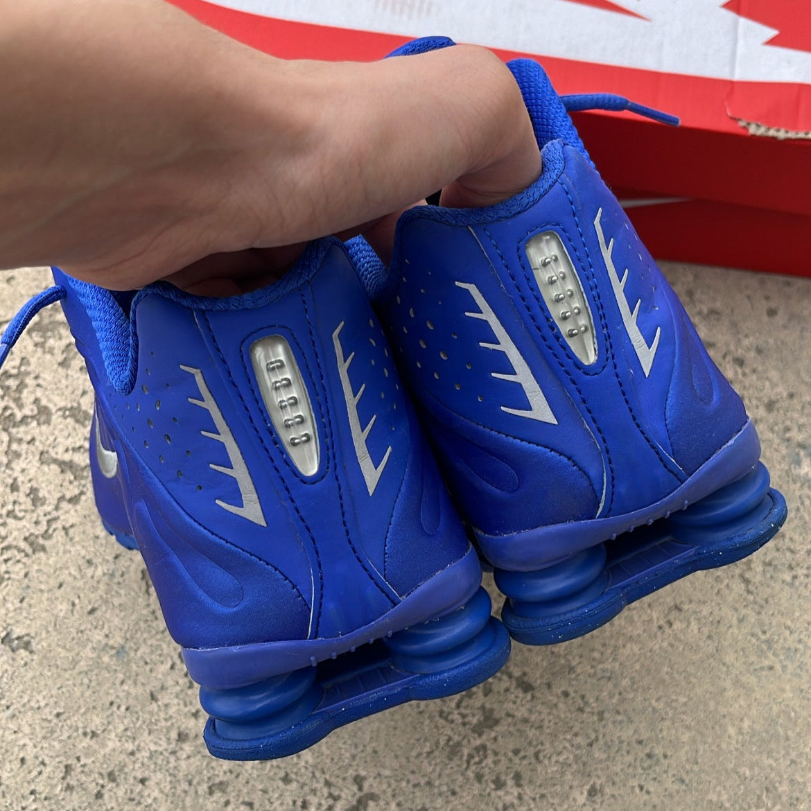 Shox R4 Racer Blue - EU44 / US10 / UK9