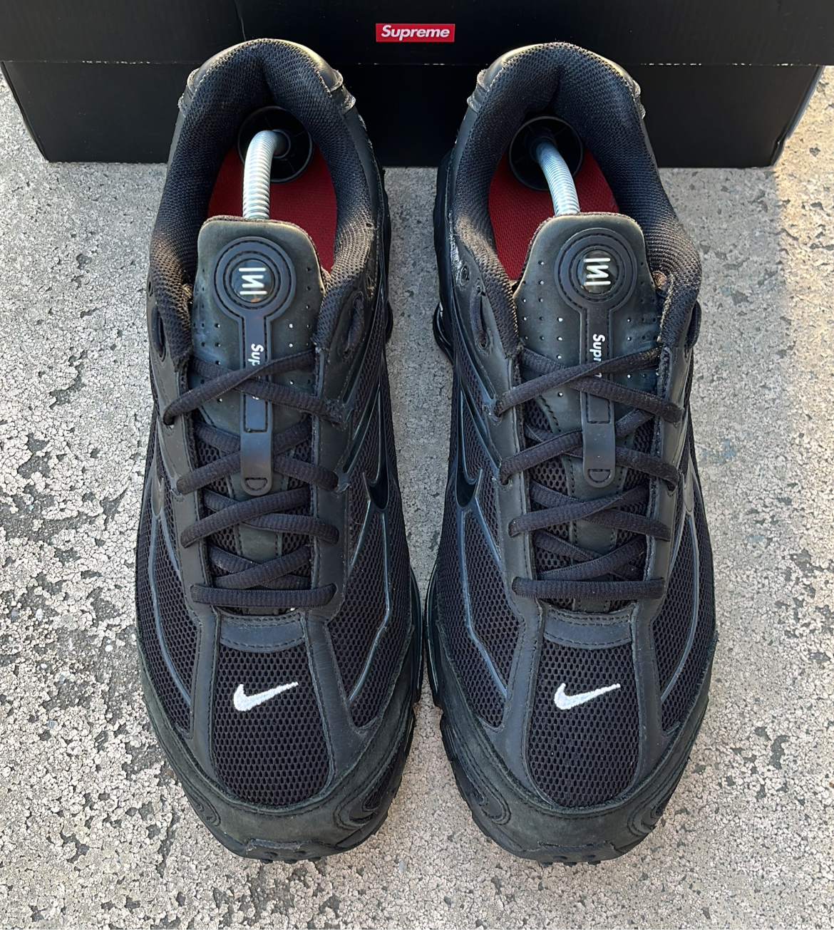 Shox Supreme Black - EU45 / US11 / UK10