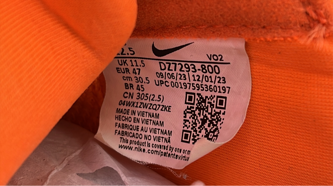 Nocta Hot Step 2 Orange - EU47 / US12.5 / UK11.5