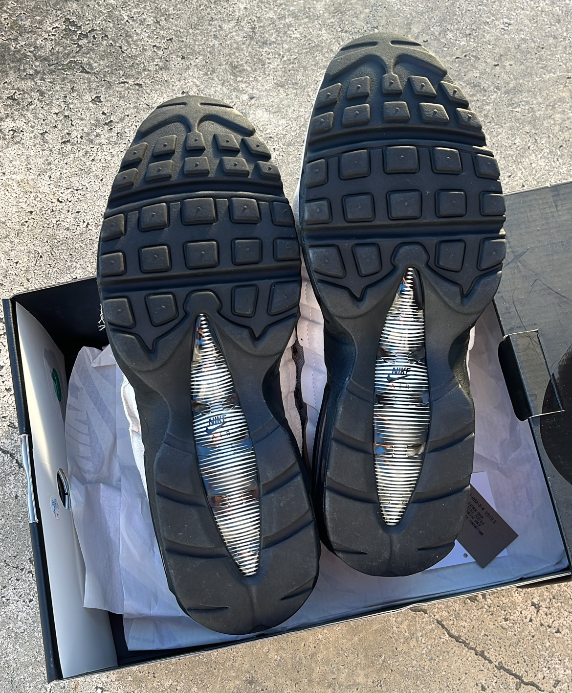 Air Max 95 CDG Grey - EU44.5 / US10.5 / UK9.5