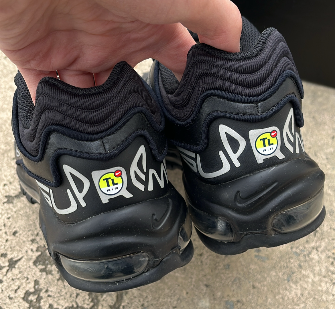 Air Max 98TL Supreme Black - EU38.5 / US6 / UK5.5