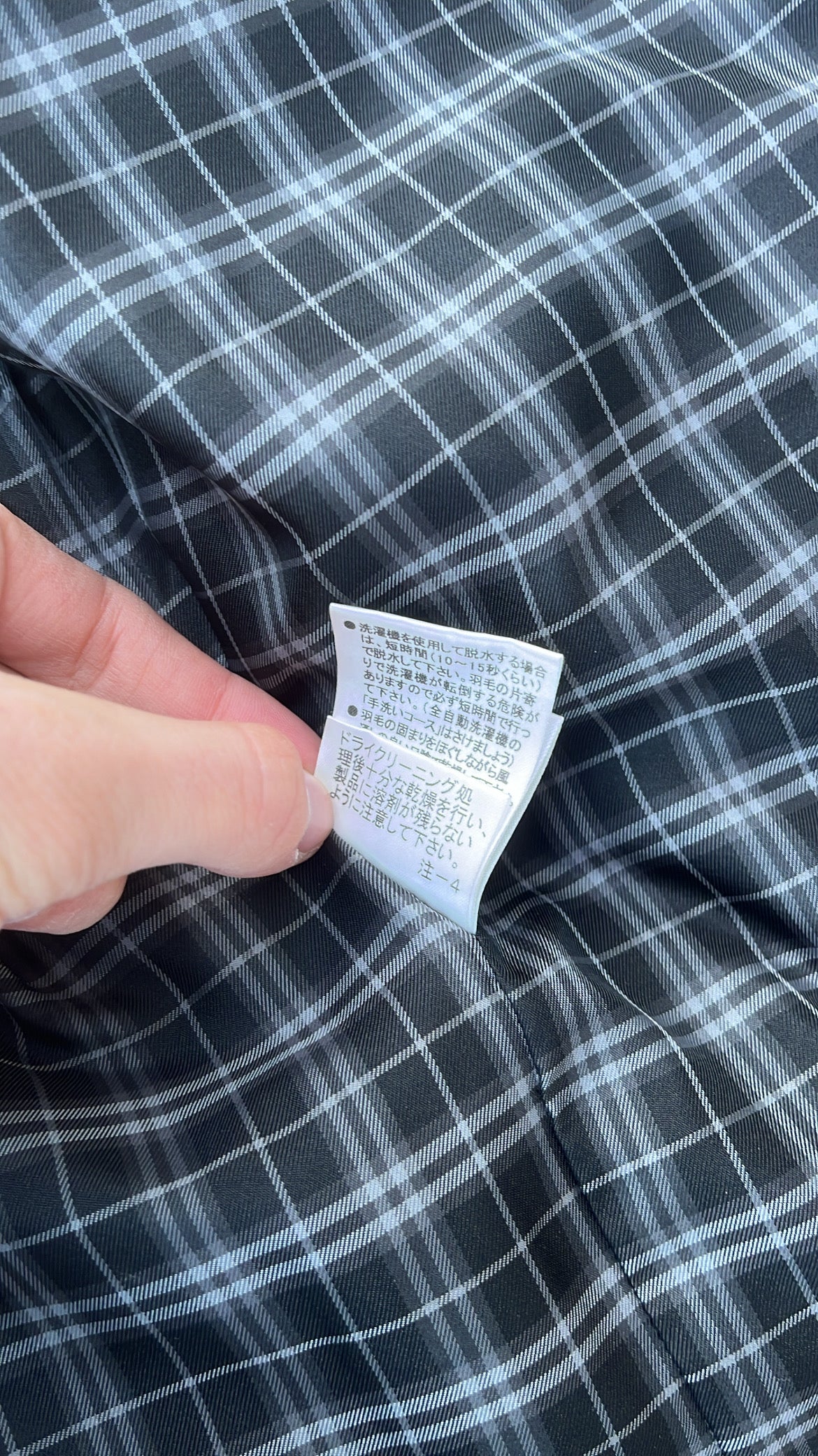 Burberry Black Label Glossy Grey Jacket - L - Real Silver Fox Fur